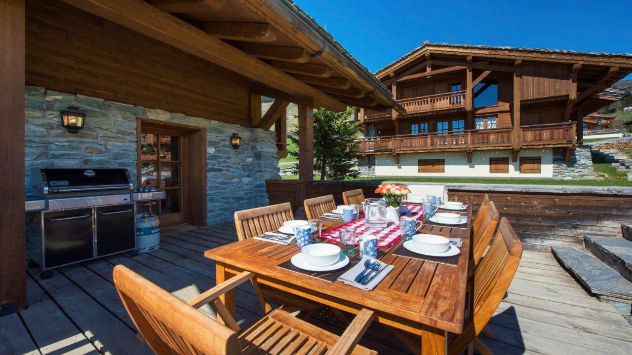 Villa Chalet Dunmore à Verbier Extérieur photo